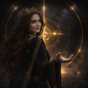 Königin Queen's Universe, Tor, Einladung, Daniela Decker, somatische Initiationssysteme