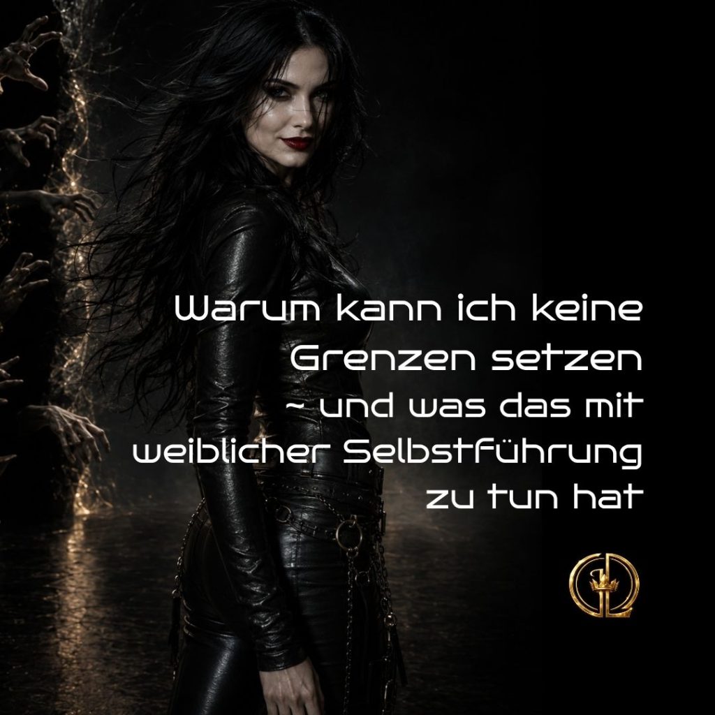 Warum kann ich keine Grenzen setzen? ~ und was das mit weiblicher Selbstführng zu tun hat | Somatische Initiationssysteme für weibliche Selbstführung von Daniela Decker (Queen's Universe)