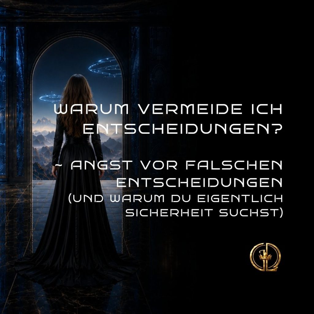 Warum vermeide ich Entscheidungen? Angst vor falschen Entscheidungen ~ Weibliche Selbstführung, Daniela Decker (Queen's Universe)